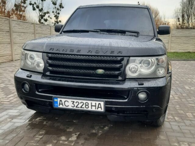 Чорний Ленд Ровер Range Rover Sport, об'ємом двигуна 2.7 л та пробігом 264 тис. км за 9000 $, фото 1 на Automoto.ua