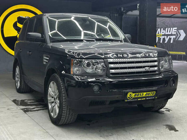 Черный Ленд Ровер Рендж Ровер Спорт, объемом двигателя 4.2 л и пробегом 207 тыс. км за 9900 $, фото 1 на Automoto.ua