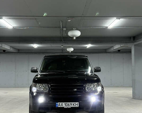 Черный Ленд Ровер Рендж Ровер Спорт, объемом двигателя 4.2 л и пробегом 250 тыс. км за 9500 $, фото 1 на Automoto.ua