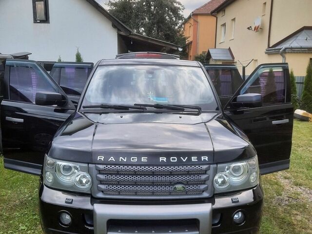 Чорний Ленд Ровер Range Rover Sport, об'ємом двигуна 2.7 л та пробігом 239 тис. км за 12500 $, фото 1 на Automoto.ua