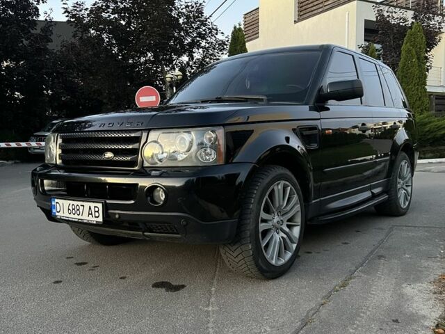 Черный Ленд Ровер Рендж Ровер Спорт, объемом двигателя 4.2 л и пробегом 280 тыс. км за 8200 $, фото 1 на Automoto.ua