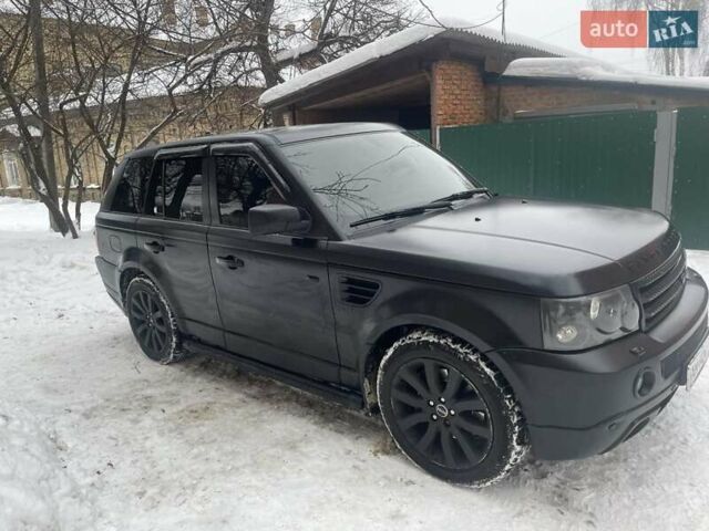 Чорний Ленд Ровер Range Rover Sport, об'ємом двигуна 4.2 л та пробігом 290 тис. км за 10000 $, фото 1 на Automoto.ua