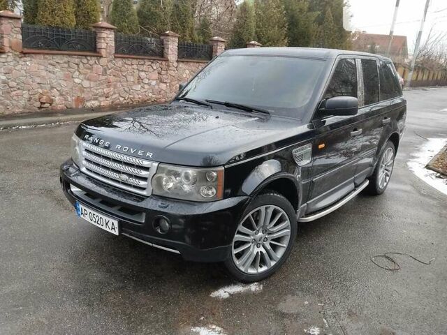 Чорний Ленд Ровер Range Rover Sport, об'ємом двигуна 4.2 л та пробігом 240 тис. км за 11500 $, фото 1 на Automoto.ua