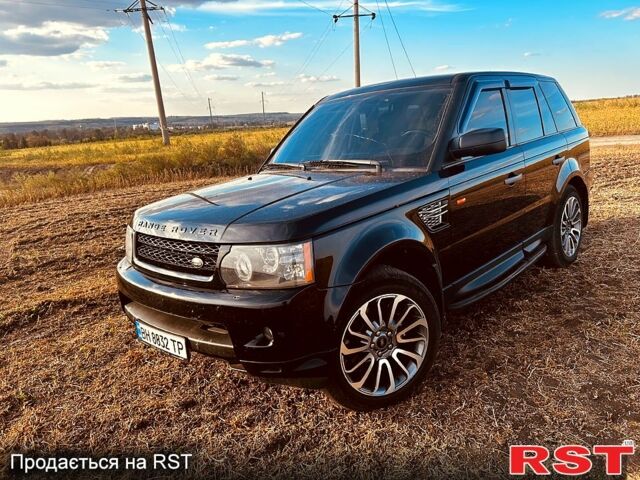 Черный Ленд Ровер Рендж Ровер Спорт, объемом двигателя 4.2 л и пробегом 203 тыс. км за 9000 $, фото 1 на Automoto.ua