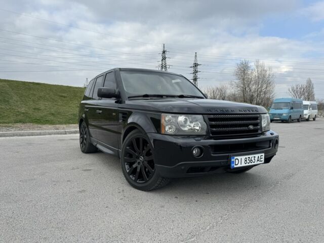 Черный Ленд Ровер Рендж Ровер Спорт, объемом двигателя 4.2 л и пробегом 258 тыс. км за 8500 $, фото 1 на Automoto.ua