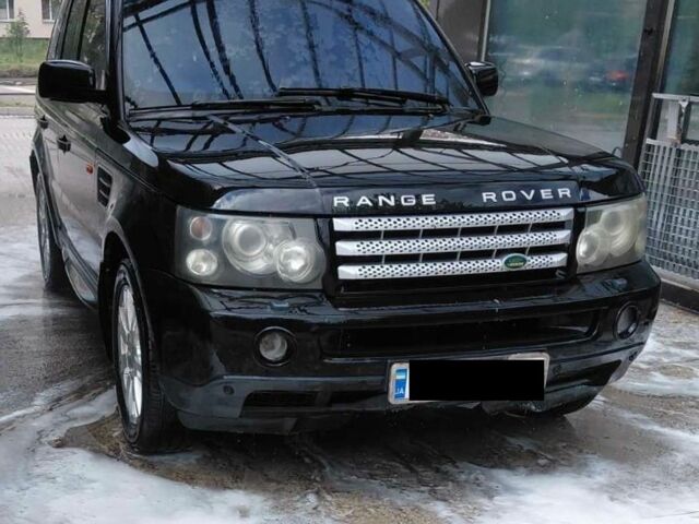 Чорний Ленд Ровер Range Rover Sport, об'ємом двигуна 2.7 л та пробігом 320 тис. км за 7500 $, фото 1 на Automoto.ua