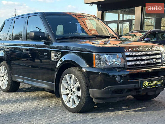 Чорний Ленд Ровер Range Rover Sport, об'ємом двигуна 4.2 л та пробігом 207 тис. км за 9600 $, фото 1 на Automoto.ua