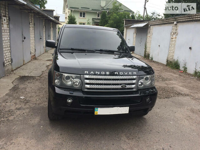 Чорний Ленд Ровер Range Rover Sport, об'ємом двигуна 2.7 л та пробігом 238 тис. км за 14000 $, фото 1 на Automoto.ua