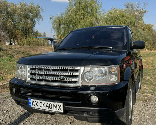 Чорний Ленд Ровер Range Rover Sport, об'ємом двигуна 4.2 л та пробігом 210 тис. км за 8200 $, фото 1 на Automoto.ua