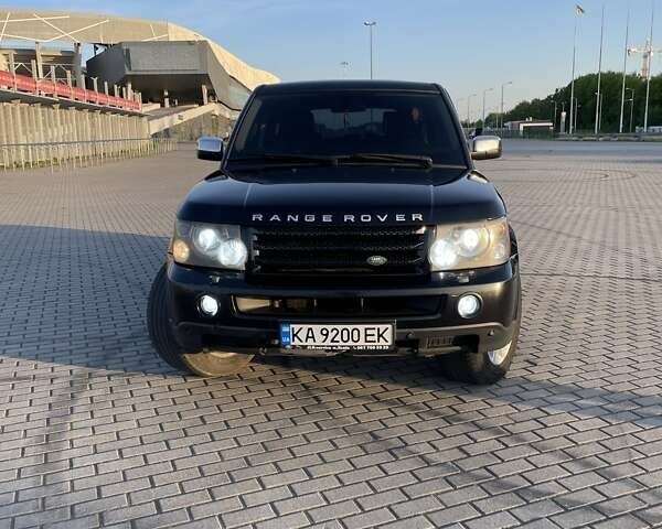 Чорний Ленд Ровер Range Rover Sport, об'ємом двигуна 4.4 л та пробігом 186 тис. км за 13000 $, фото 1 на Automoto.ua