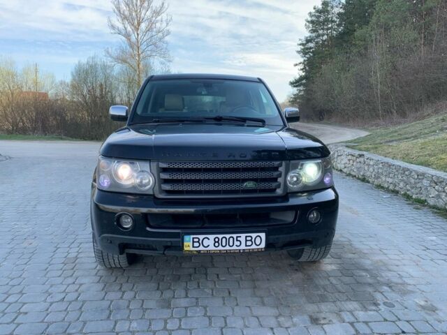 Чорний Ленд Ровер Range Rover Sport, об'ємом двигуна 4.4 л та пробігом 315 тис. км за 10000 $, фото 1 на Automoto.ua