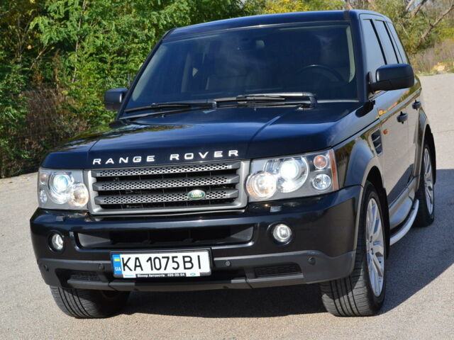 Чорний Ленд Ровер Range Rover Sport, об'ємом двигуна 4.4 л та пробігом 200 тис. км за 14999 $, фото 1 на Automoto.ua