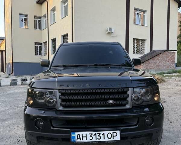 Черный Ленд Ровер Рендж Ровер Спорт, объемом двигателя 4.2 л и пробегом 245 тыс. км за 13000 $, фото 1 на Automoto.ua