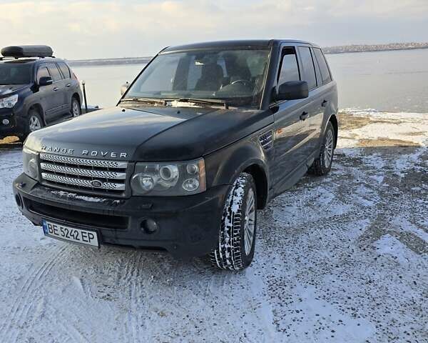 Черный Ленд Ровер Рендж Ровер Спорт, объемом двигателя 4.2 л и пробегом 239 тыс. км за 12500 $, фото 1 на Automoto.ua
