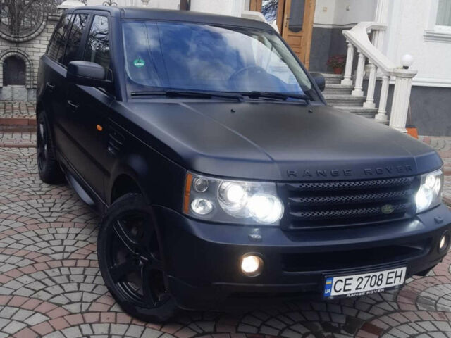 Чорний Ленд Ровер Range Rover Sport, об'ємом двигуна 3.6 л та пробігом 204 тис. км за 11000 $, фото 1 на Automoto.ua