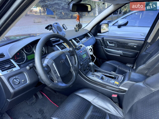 Чорний Ленд Ровер Range Rover Sport, об'ємом двигуна 4.2 л та пробігом 210 тис. км за 11000 $, фото 1 на Automoto.ua
