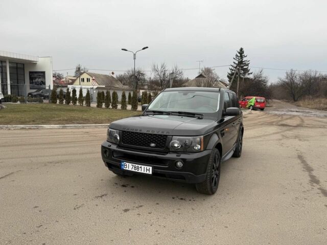 Чорний Ленд Ровер Range Rover Sport, об'ємом двигуна 4.4 л та пробігом 220 тис. км за 7999 $, фото 1 на Automoto.ua
