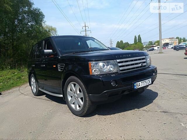 Чорний Ленд Ровер Range Rover Sport, об'ємом двигуна 2.7 л та пробігом 245 тис. км за 15500 $, фото 1 на Automoto.ua