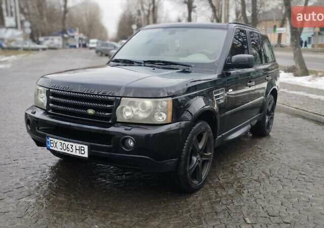 Чорний Ленд Ровер Range Rover Sport, об'ємом двигуна 2.7 л та пробігом 219 тис. км за 11500 $, фото 1 на Automoto.ua