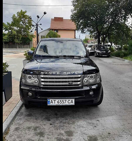 Чорний Ленд Ровер Range Rover Sport, об'ємом двигуна 4.2 л та пробігом 184 тис. км за 16000 $, фото 1 на Automoto.ua