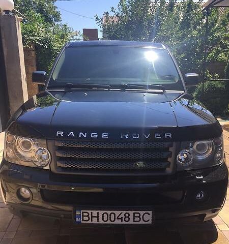 Чорний Ленд Ровер Range Rover Sport, об'ємом двигуна 4.2 л та пробігом 130 тис. км за 18500 $, фото 1 на Automoto.ua