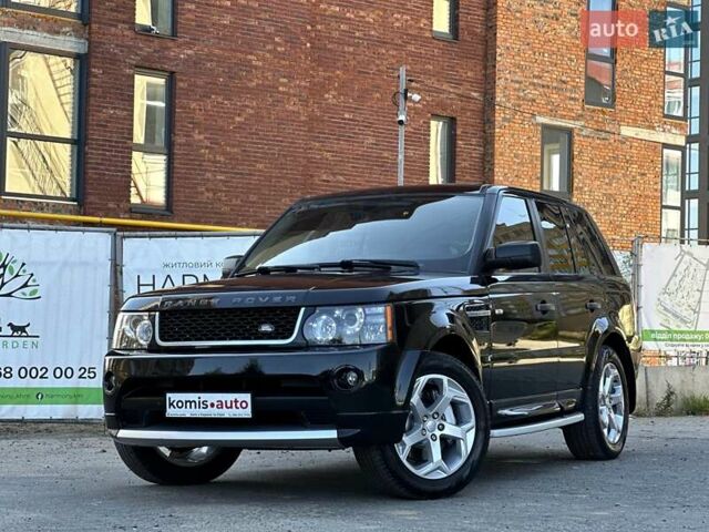 Черный Ленд Ровер Рендж Ровер Спорт, объемом двигателя 4.2 л и пробегом 145 тыс. км за 11999 $, фото 1 на Automoto.ua