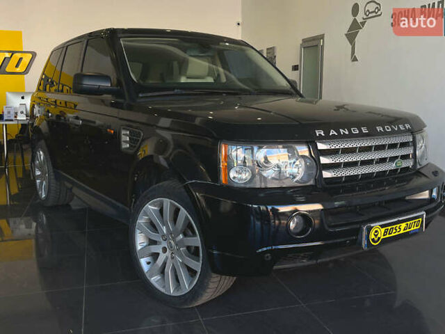 Чорний Ленд Ровер Range Rover Sport, об'ємом двигуна 4.4 л та пробігом 235 тис. км за 10800 $, фото 1 на Automoto.ua
