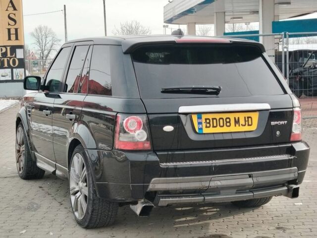 Чорний Ленд Ровер Range Rover Sport, об'ємом двигуна 3 л та пробігом 250 тис. км за 4500 $, фото 1 на Automoto.ua