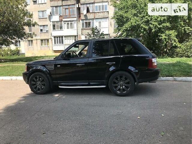 Чорний Ленд Ровер Range Rover Sport, об'ємом двигуна 4.2 л та пробігом 190 тис. км за 17200 $, фото 1 на Automoto.ua