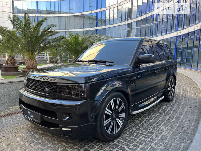 Чорний Ленд Ровер Range Rover Sport, об'ємом двигуна 5 л та пробігом 220 тис. км за 18500 $, фото 1 на Automoto.ua