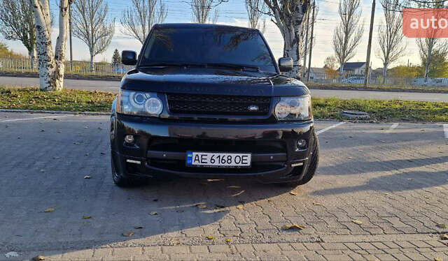 Черный Ленд Ровер Рендж Ровер Спорт, объемом двигателя 5 л и пробегом 202 тыс. км за 20300 $, фото 1 на Automoto.ua