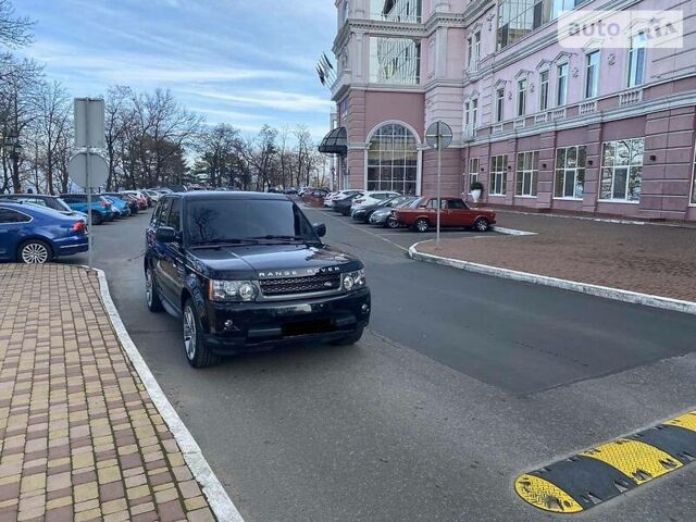 Чорний Ленд Ровер Range Rover Sport, об'ємом двигуна 5 л та пробігом 97 тис. км за 27500 $, фото 1 на Automoto.ua