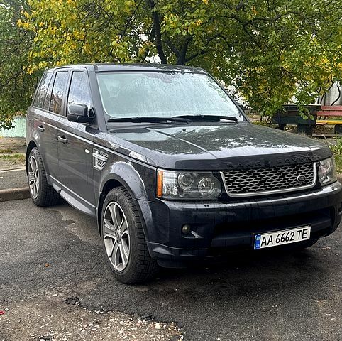 Чорний Ленд Ровер Range Rover Sport, об'ємом двигуна 3 л та пробігом 210 тис. км за 17000 $, фото 1 на Automoto.ua