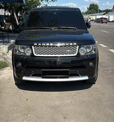 Чорний Ленд Ровер Range Rover Sport, об'ємом двигуна 5 л та пробігом 120 тис. км за 21000 $, фото 1 на Automoto.ua
