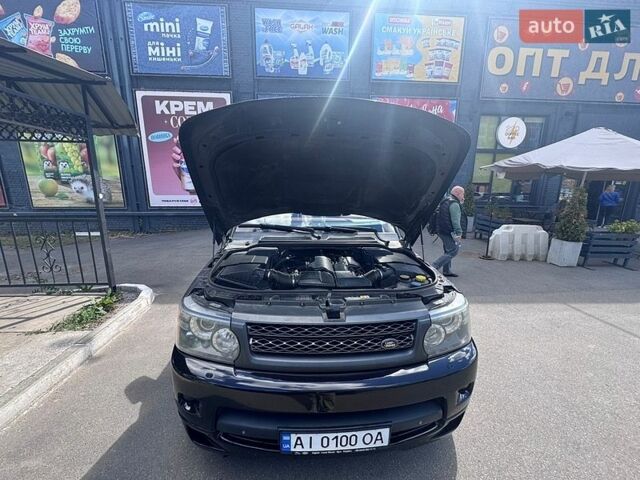 Чорний Ленд Ровер Range Rover Sport, об'ємом двигуна 5 л та пробігом 268 тис. км за 14500 $, фото 1 на Automoto.ua