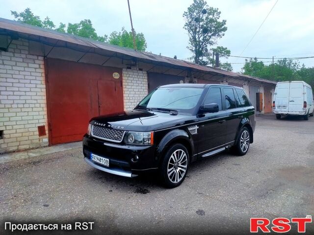 Чорний Ленд Ровер Range Rover Sport, об'ємом двигуна 5 л та пробігом 124 тис. км за 14500 $, фото 1 на Automoto.ua