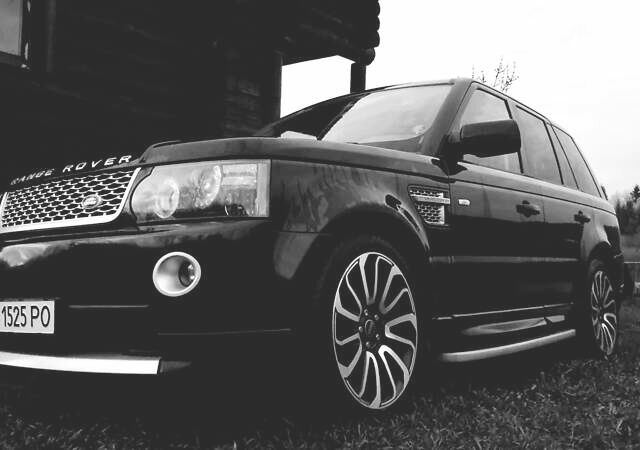 Чорний Ленд Ровер Range Rover Sport, об'ємом двигуна 3 л та пробігом 215 тис. км за 19999 $, фото 1 на Automoto.ua