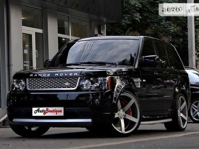 Чорний Ленд Ровер Range Rover Sport, об'ємом двигуна 5 л та пробігом 87 тис. км за 39000 $, фото 1 на Automoto.ua