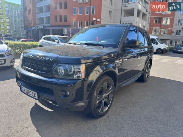 Чорний Ленд Ровер Range Rover Sport, об'ємом двигуна 5 л та пробігом 220 тис. км за 8000 $, фото 1 на Automoto.ua