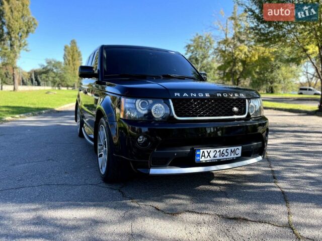 Чорний Ленд Ровер Range Rover Sport, об'ємом двигуна 5 л та пробігом 143 тис. км за 26800 $, фото 1 на Automoto.ua