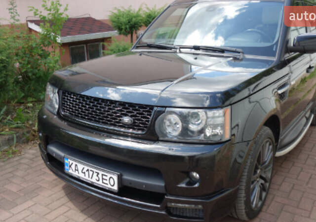 Черный Ленд Ровер Рендж Ровер Спорт, объемом двигателя 5 л и пробегом 119 тыс. км за 18500 $, фото 1 на Automoto.ua