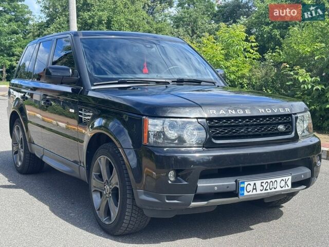 Чорний Ленд Ровер Range Rover Sport, об'ємом двигуна 5 л та пробігом 220 тис. км за 10000 $, фото 1 на Automoto.ua