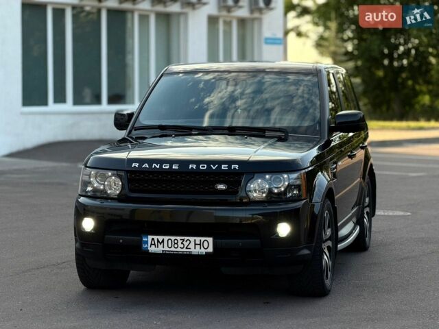 Чорний Ленд Ровер Range Rover Sport, об'ємом двигуна 5 л та пробігом 215 тис. км за 13999 $, фото 1 на Automoto.ua