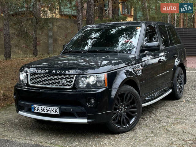 Черный Ленд Ровер Рендж Ровер Спорт, объемом двигателя 2.99 л и пробегом 196 тыс. км за 19900 $, фото 1 на Automoto.ua