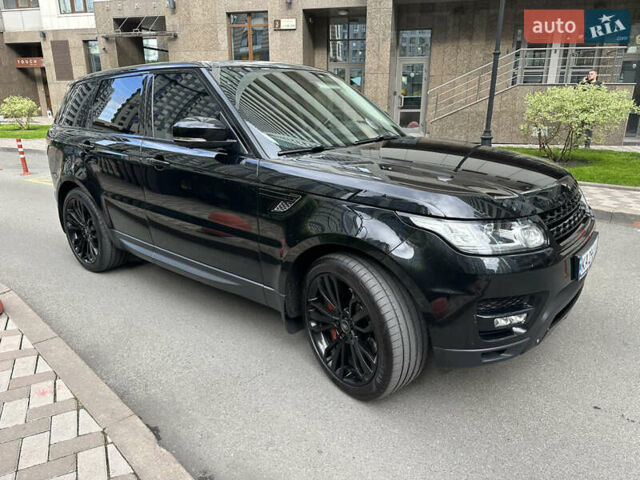 Черный Ленд Ровер Рендж Ровер Спорт, объемом двигателя 2.99 л и пробегом 209 тыс. км за 29500 $, фото 1 на Automoto.ua