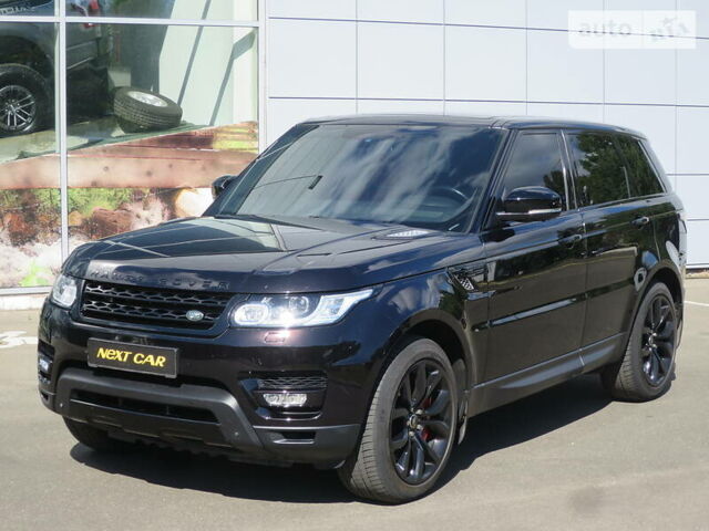 Чорний Ленд Ровер Range Rover Sport, об'ємом двигуна 5 л та пробігом 127 тис. км за 39000 $, фото 1 на Automoto.ua