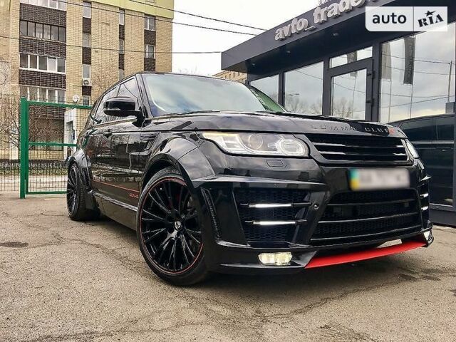 Чорний Ленд Ровер Range Rover Sport, об'ємом двигуна 5 л та пробігом 148 тис. км за 60000 $, фото 1 на Automoto.ua