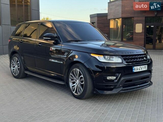 Чорний Ленд Ровер Range Rover Sport, об'ємом двигуна 5 л та пробігом 206 тис. км за 24900 $, фото 1 на Automoto.ua