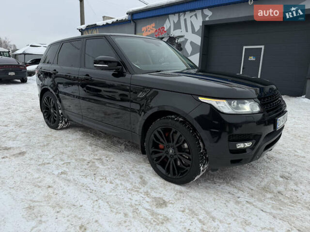 Черный Ленд Ровер Рендж Ровер Спорт, объемом двигателя 3 л и пробегом 188 тыс. км за 24500 $, фото 1 на Automoto.ua