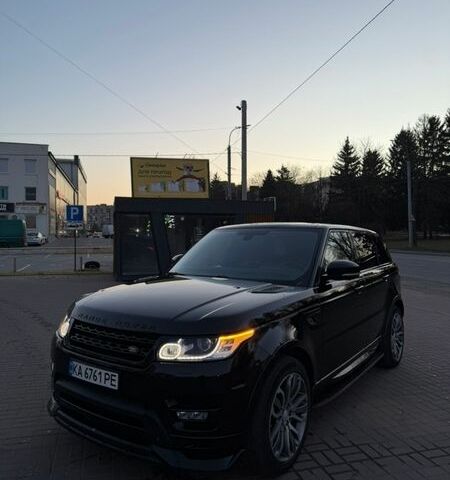 Чорний Ленд Ровер Range Rover Sport, об'ємом двигуна 5 л та пробігом 203 тис. км за 29999 $, фото 1 на Automoto.ua